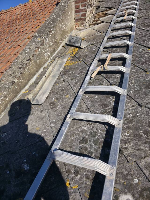 Étanchéité de Cheminée — chantier Meti Toiture