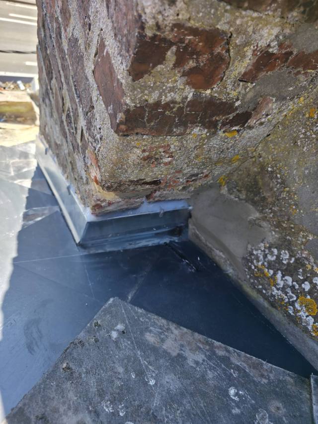 Étanchéité de Cheminée — chantier Meti Toiture