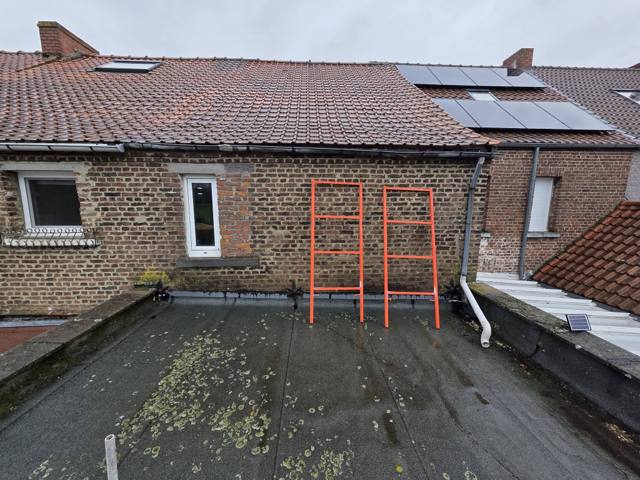 Remplacement de Gouttière — chantier Meti Toiture