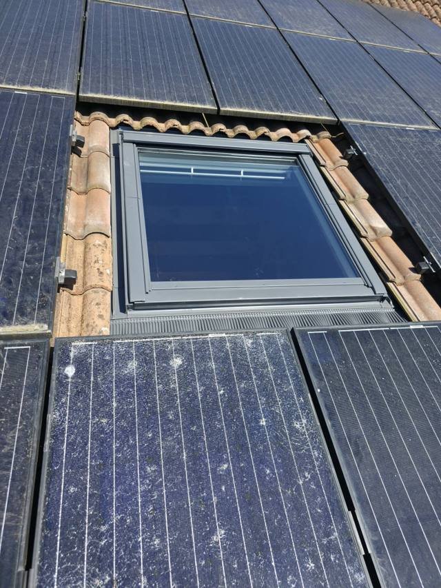 Remplacement de Velux — chantier Meti Toiture